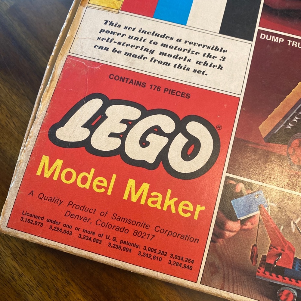 LEGO 310 Motorized Truck Set Vintage Model Maker Samsonite 1969 Rare Incomplete - Picture 6 of 6